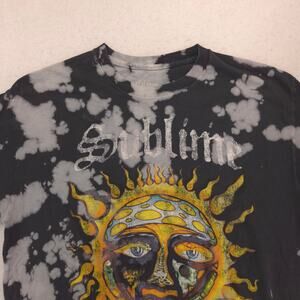 Sublime Band Short Sleeve Crew Neck Graphic T Shirt Mens Size Medium M Tie Dye